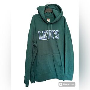 Levi’s hoodie green men’s‎ XL
